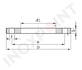 Фланец нержавеющий плоский PN 16 DN 150 (154 мм) AISI 316L, DIN