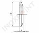 Заглушка CLAMP нержавеющая Dn 80  (84-85 мм) AISI 304, DIN